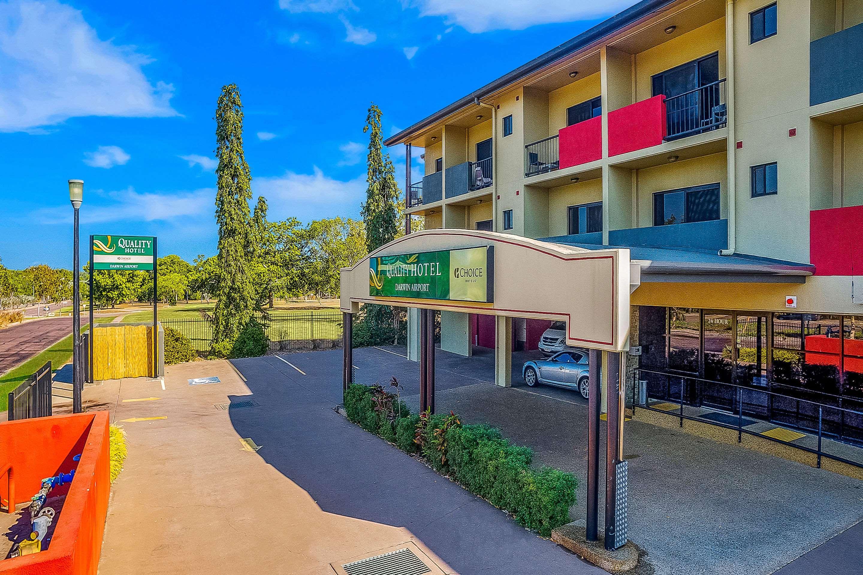 Quality Hotel Darwin Airport Εξωτερικό φωτογραφία The station in January 2019.